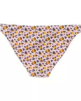 Низ бикини Snapper Rock Leopard Love Reversible Bikini Bottoms, розовый