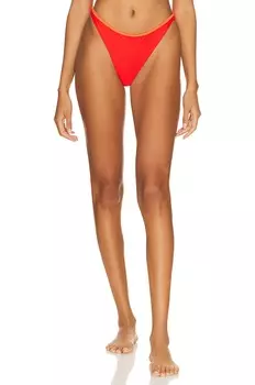 Низ бикини superdown Emma Bikini Bottom, цвет Poppy
