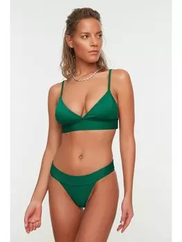 Низ бикини trendyol Hose, зеленый