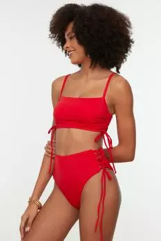 Низ бикини TRENDYOLMLLA, красный
