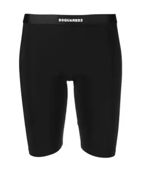 Низ бикини в стиле casual Dsquared2, черный