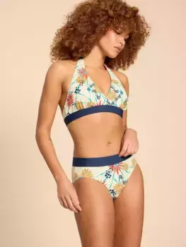 Низ бикини White Stuff Valley Bikini, цвет ivory/multi