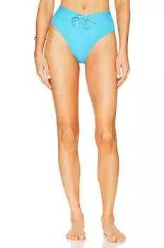 Низ бикини YEAR OF OURS Football Bikini Bottom, цвет Pisces Blue
