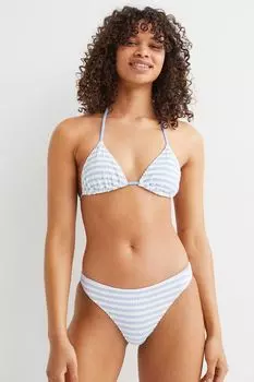 Низ костюма H&amp;M, голубой/белые полосы