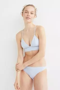 Низ костюма H&amp;M, голубой/белые полосы