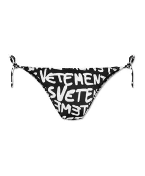 Низ купальника Vetements, черный