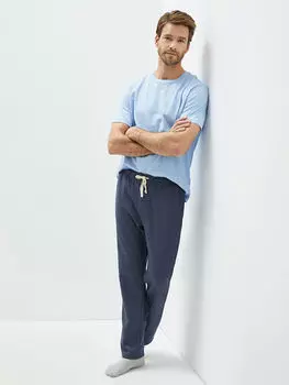 Низ мужской пижамы со стандартным узором LCW Dream