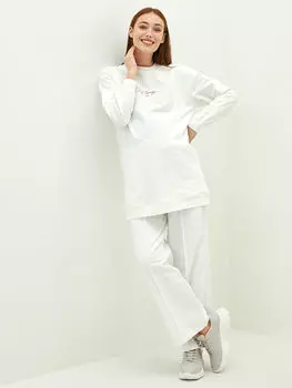 Низ спортивного костюма для беременных с эластичной резинкой на талии и карманом LC Waikiki Maternity