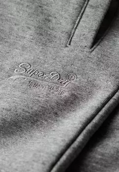 Низ спортивного костюма Logo Superdry, тёмно-серый мелкий меланжевый