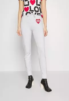 Низ спортивного костюма Love Moschino, белый