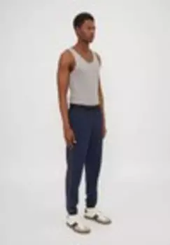 Низ тренировочного костюма Ea7 Emporio Armani, темно-синий