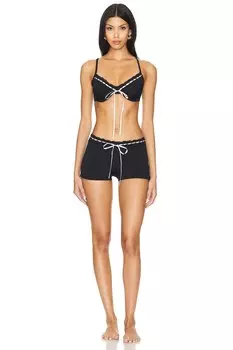 Нижнее белье бикини и шорты Niihai, черный