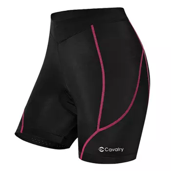 Нижнее белье для велоспорта CAVALRY, женские шорты, силиконовая подушка из губки, одежда для горного шоссейного велосипеда, подготовленная розово-красная L