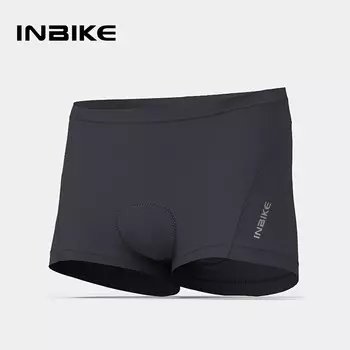 Нижнее белье мужское INBIKE для велоспорта с подкладкой 2XL, темно-серый