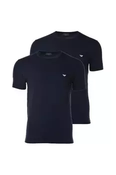 Нижнее белье, Домашние футболки - 2 шт Emporio Armani, синий