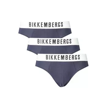 Нижнее белье из синего хлопка Bikkembergs, Blue