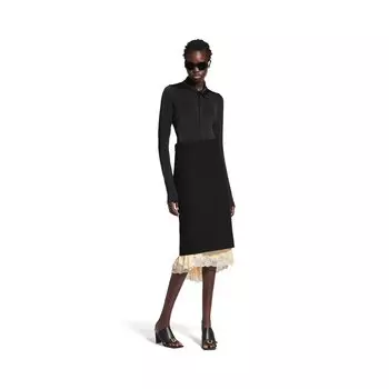 Нижнее белье Юбка по индивидуальному заказу BALENCIAGA, черный