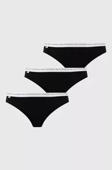 Нижнее белье Lacoste, 3 упаковки, черный