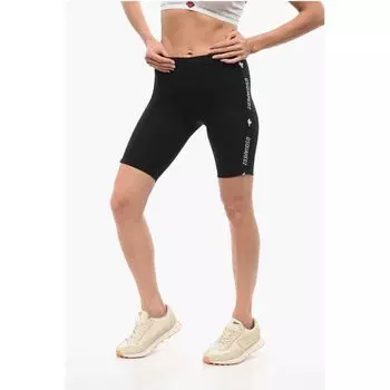 Нижнее белье Леггинсы в байкерском стиле с логотипами Dsquared2, Black