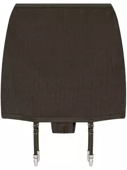 Нижнее белье с подтяжками LEMAIRE, коричневый