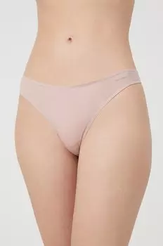 Нижнее белье стринги Calvin Klein Underwear, розовый