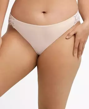 Нижнее белье танга Comfort Devotion с кружевной спинкой 40159 Maidenform, бежевый