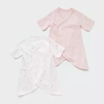 Нижнее белье UNIQLO комплект из 2 шт, розовый