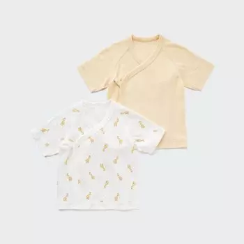 Нижнее белье UNIQLO короткое комплект из 2 шт, желтый