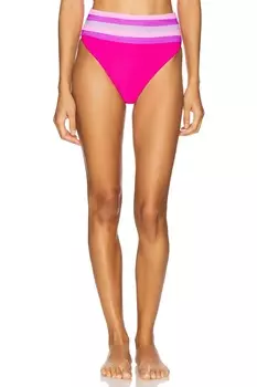 Нижняя часть бикини Millie Beach Riot, raspberry colorblock