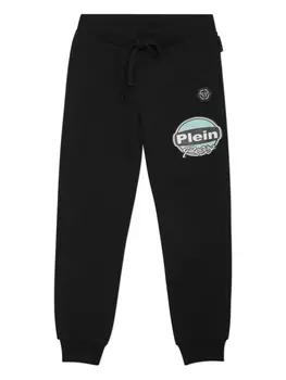 Нижняя часть спортивного костюма Philipp Plein Racing Club, черный