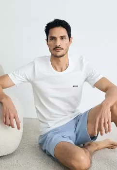 Нижняя футболка CLASSIC 3 PACK - Pyjama top BOSS, черный