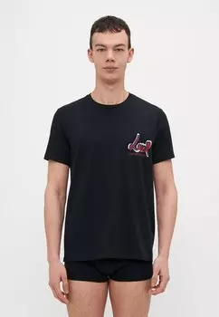 Нижняя футболка SLEEVE CREW NECK Emporio Armani, черный