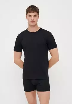 Нижняя футболка TEES 3 PACK - Pyjama top Calvin Klein Underwear, черный