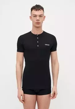 Нижняя футболка Versace, черный