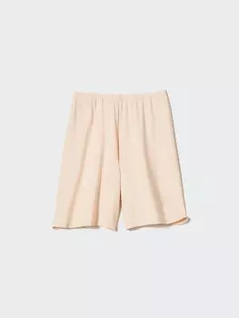 Нижняя юбка-кюлот airism Uniqlo, бежевый