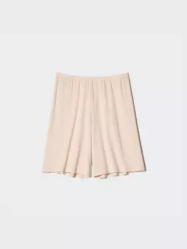 Нижняя юбка-кюлот airism Uniqlo, бежевый