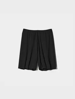 Нижняя юбка-кюлот airism Uniqlo, черный
