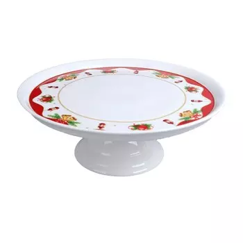 Низкая подставка для конфет и тортов из фарфора - Шале Villa Altachiara