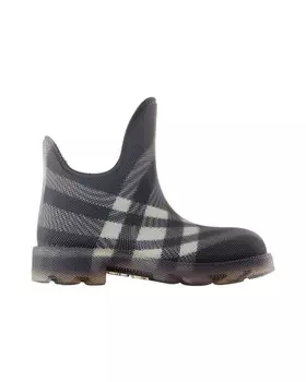 Низкие ботильоны Lf Marsh — Burberry — Резина — Черный, черный