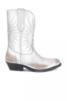 Низкие ботинки Wish Star Golden Goose, серебряный