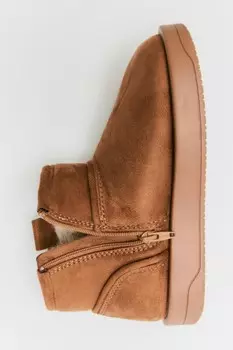Низкие ботинки ZARA, коричневый