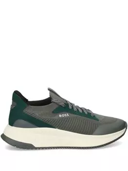 Низкие кеды BOSS Evo Slon, зеленый