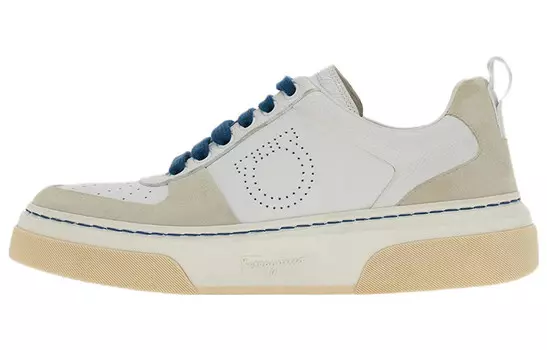 Низкие кеды Cassina Ferragamo