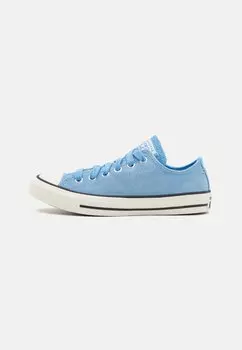 Низкие кеды Chuck Taylor All Star Converse, голубой/цапля/черный