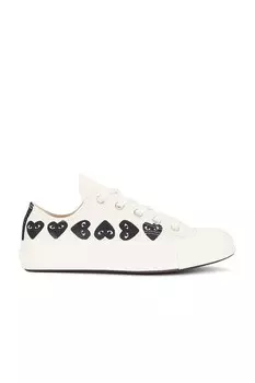 Низкие кеды Converse Multi Heart Comme Des Garcons Play, бежевый
