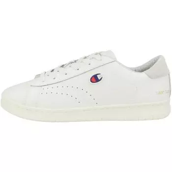 Низкие кеды Court Club Patch Low Cut мужчины CHAMPION, цвет weiss