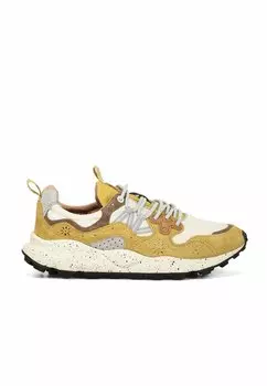 Низкие кеды Flower Mountain, бежевые