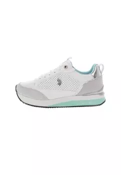 Низкие кеды FRISBY U.S. Polo Assn., белый