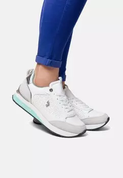 Низкие кеды FRISBY U.S. Polo Assn., белый