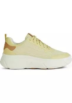 Низкие кеды Geox, цвет light yellow